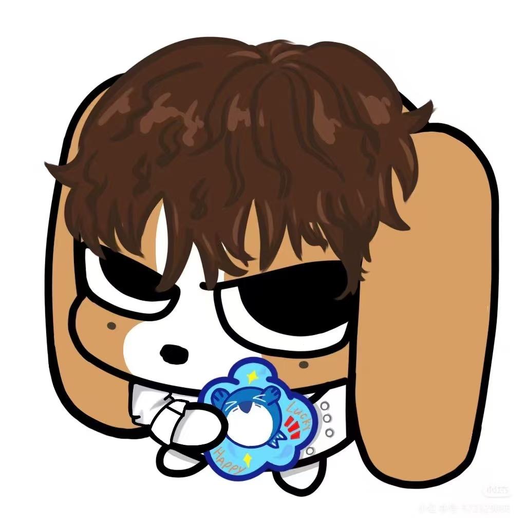 吃糖饼烫后脑勺