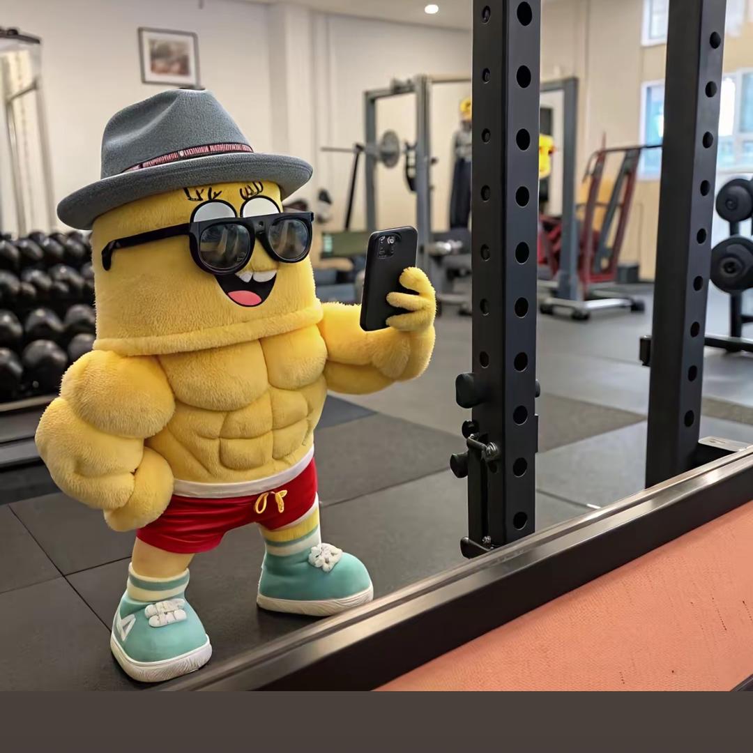 健身小卷毛