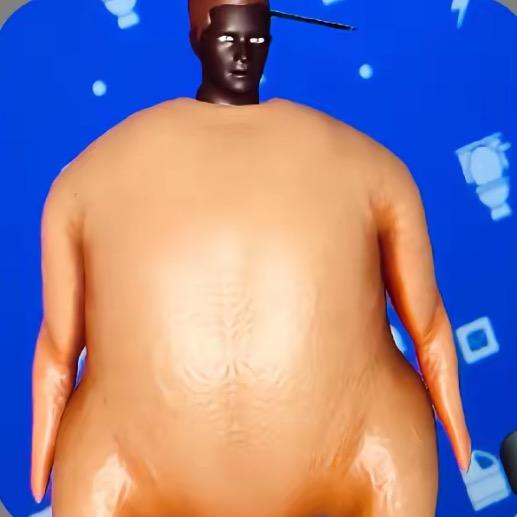 一大只长黑头的鸡（咕咕哒）