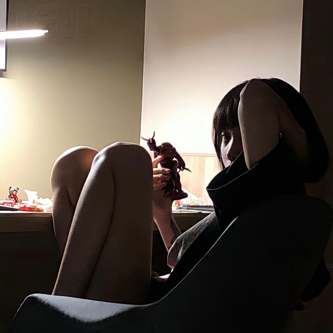 説晚安.