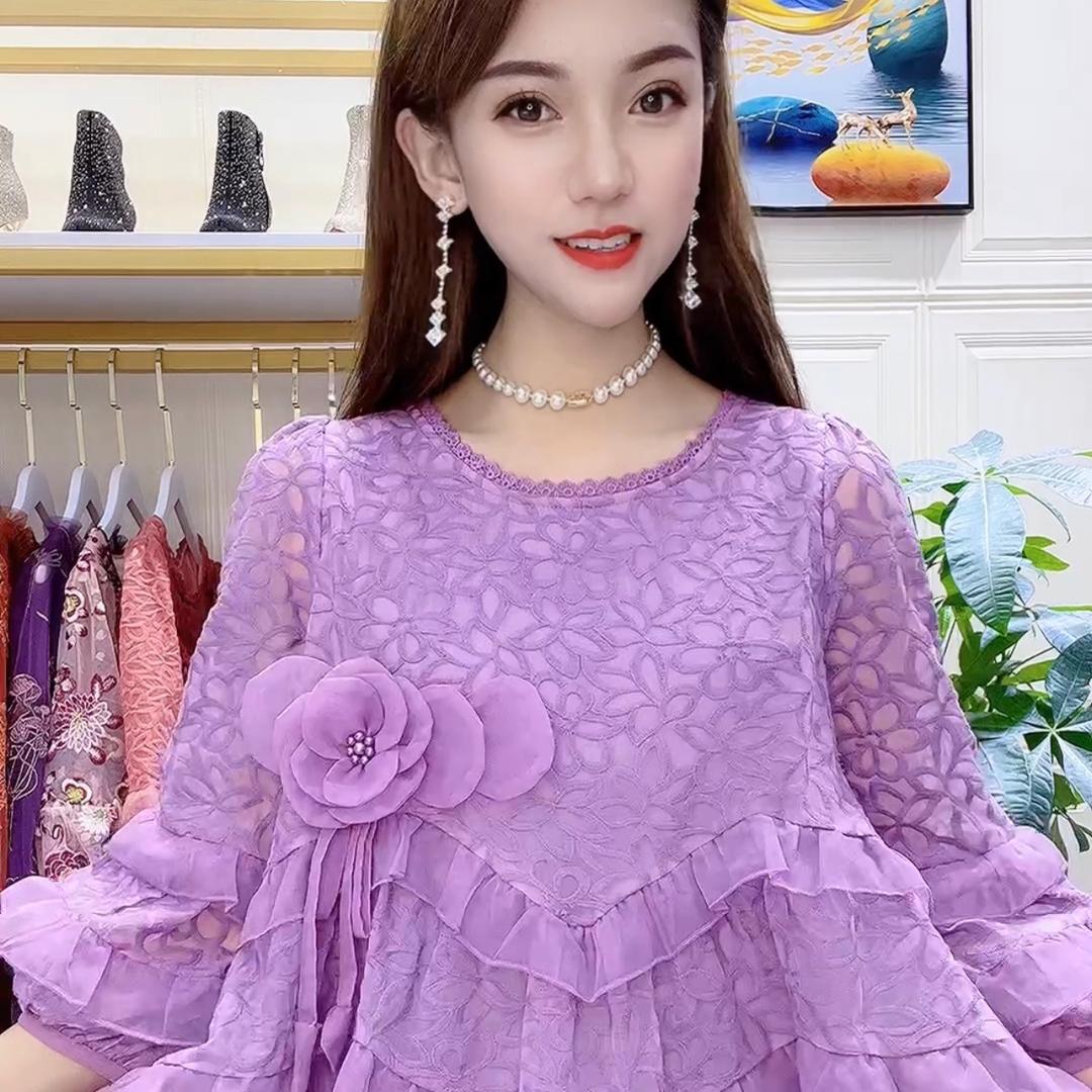 阿羽女装重工刺绣