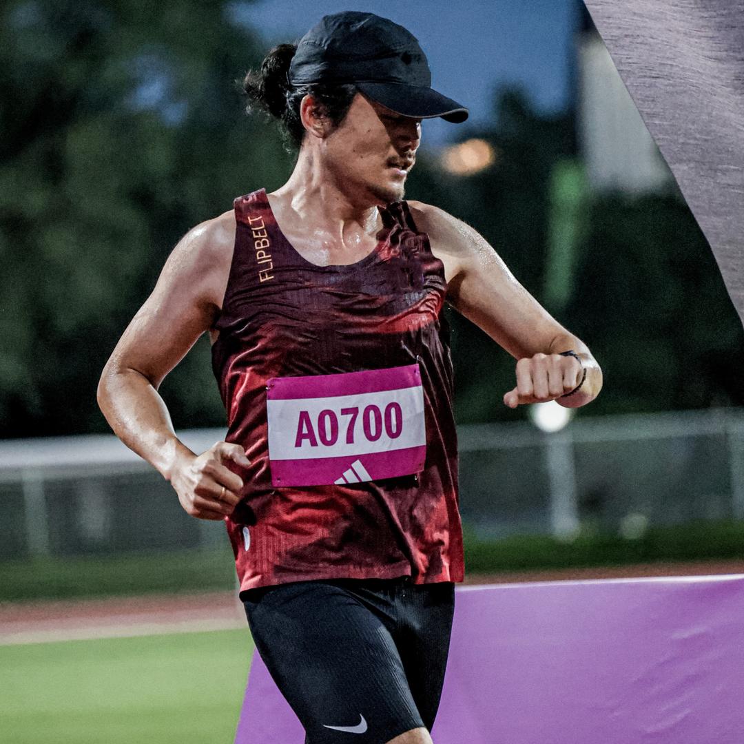 摆拍跑者张重复@抖音