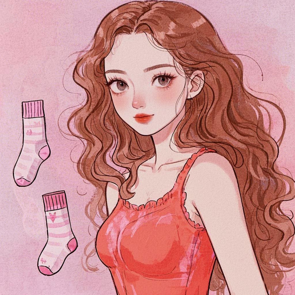 纯圆棉袜【清高货】