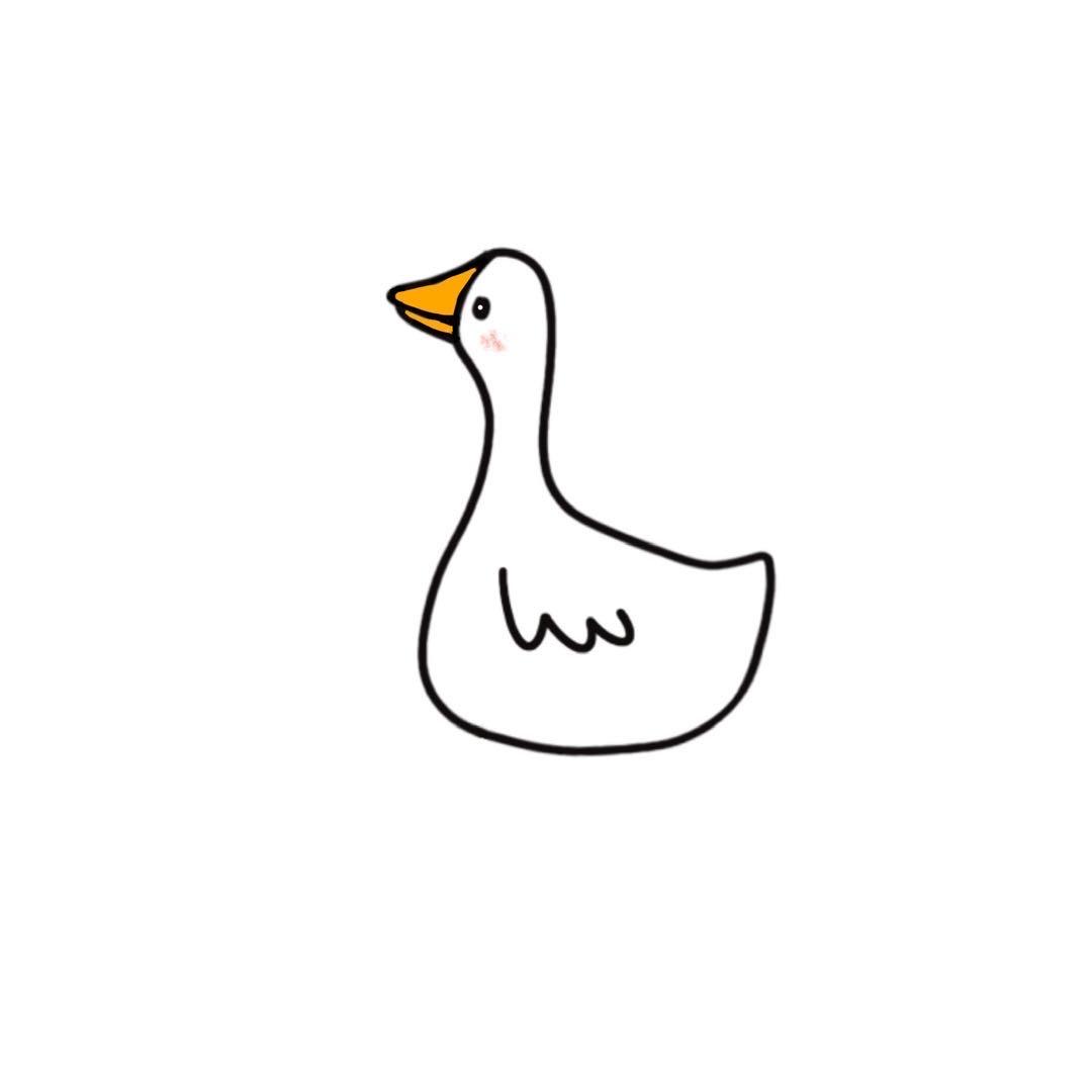 大鹅手绘设计