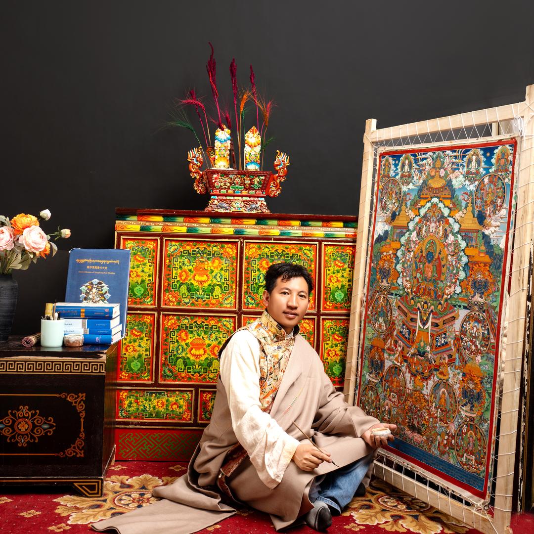 尺美唐卡艺术家