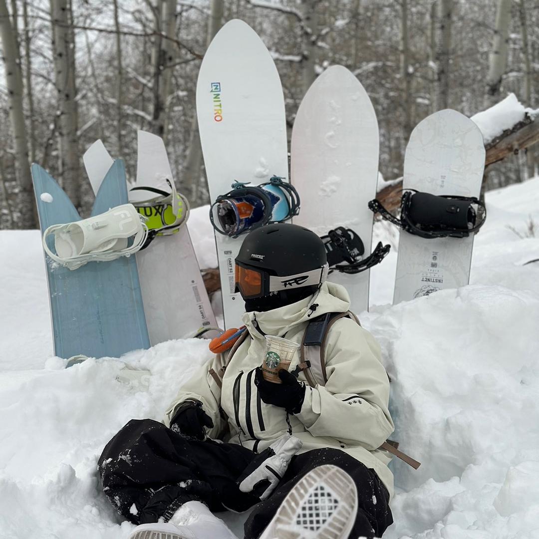 安安爱滑雪🏂