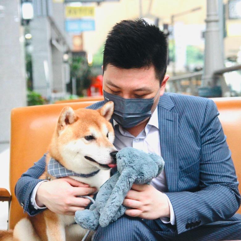 男人与狗