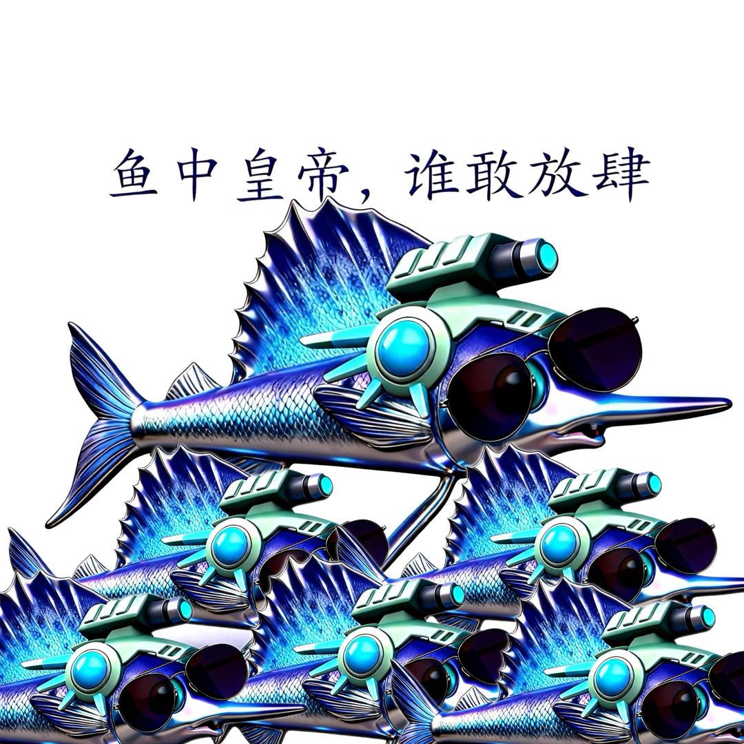 鱼吃鱼.平鳍旗鱼皇帝
