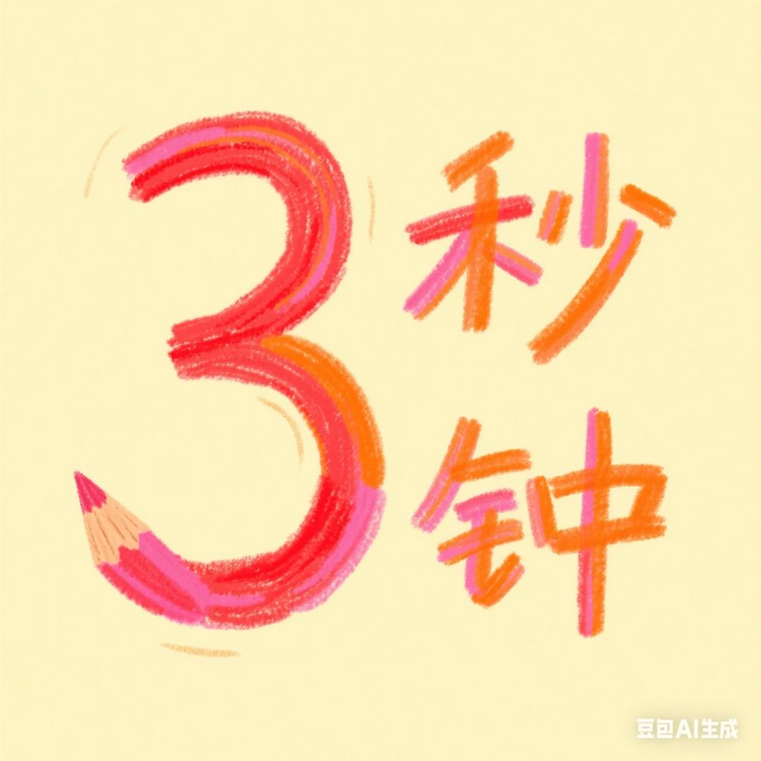 3秒钟