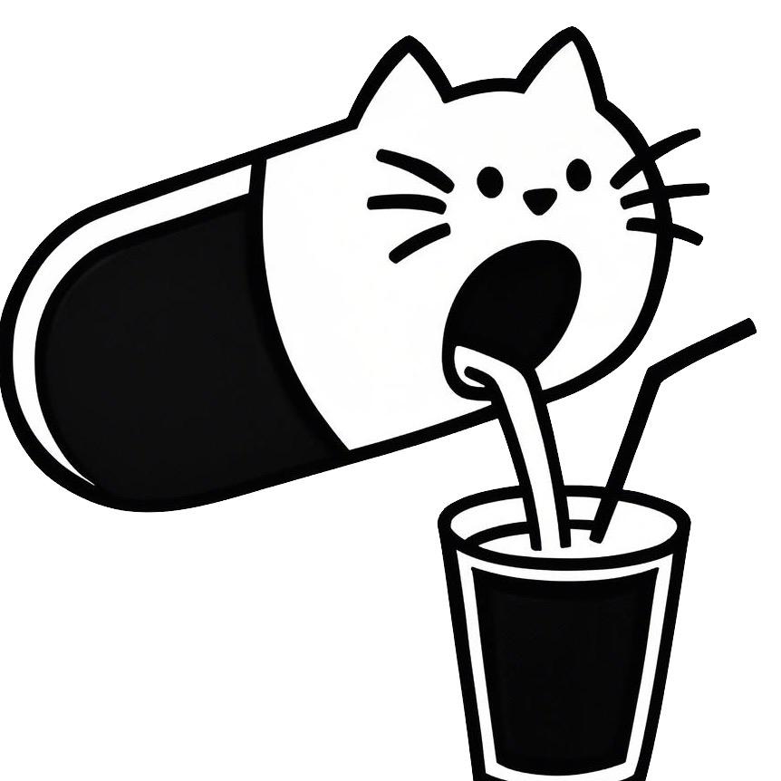 喝茶小猫