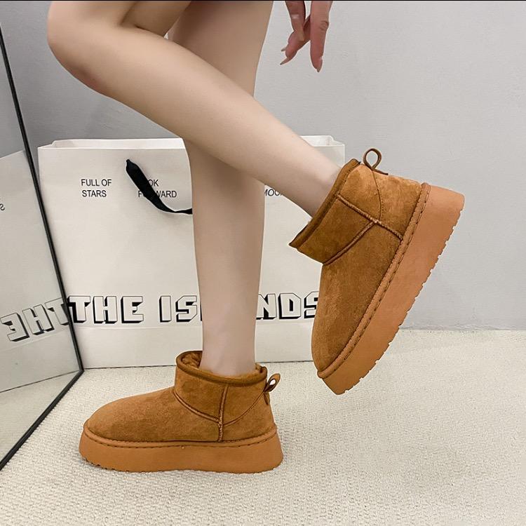 路小乔真皮雪地靴工厂