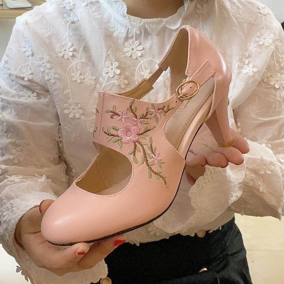 零尚舞度手工女鞋