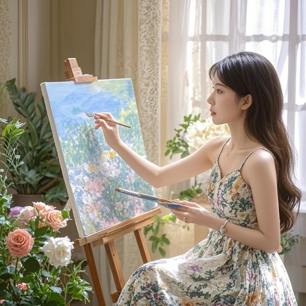美叶苏的妆