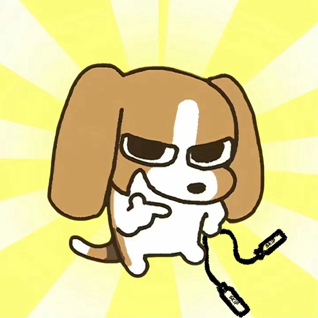 大耳朵比格犬炸油条