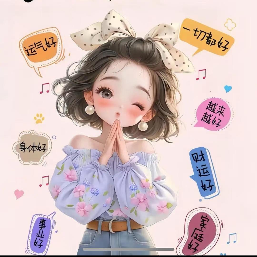 心情美美的