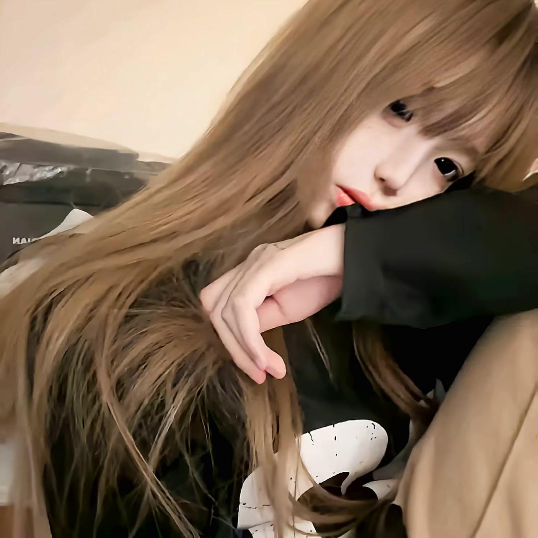 她实在可爱