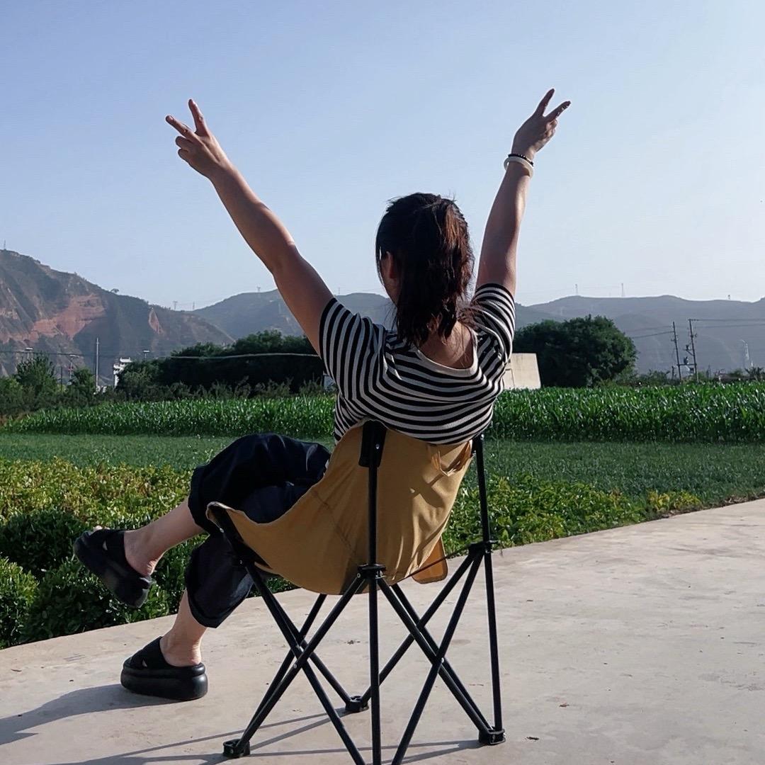 嗯，太阳很暖💗