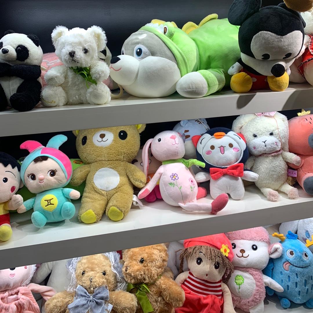 小龙毛绒玩具屋