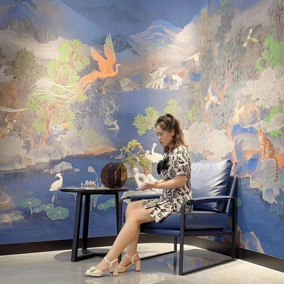 李宁，织颜窗帘.美家美户壁布