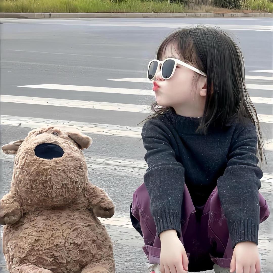 晶晶  （带娃中）