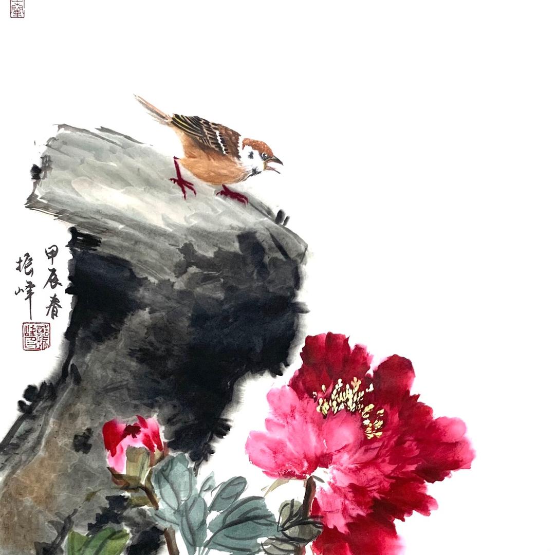 敢为人先(书画)