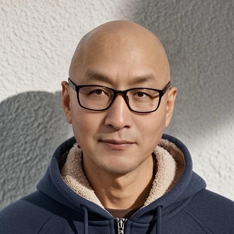 60后 大叔（高温定制陶瓷像）百年不退色