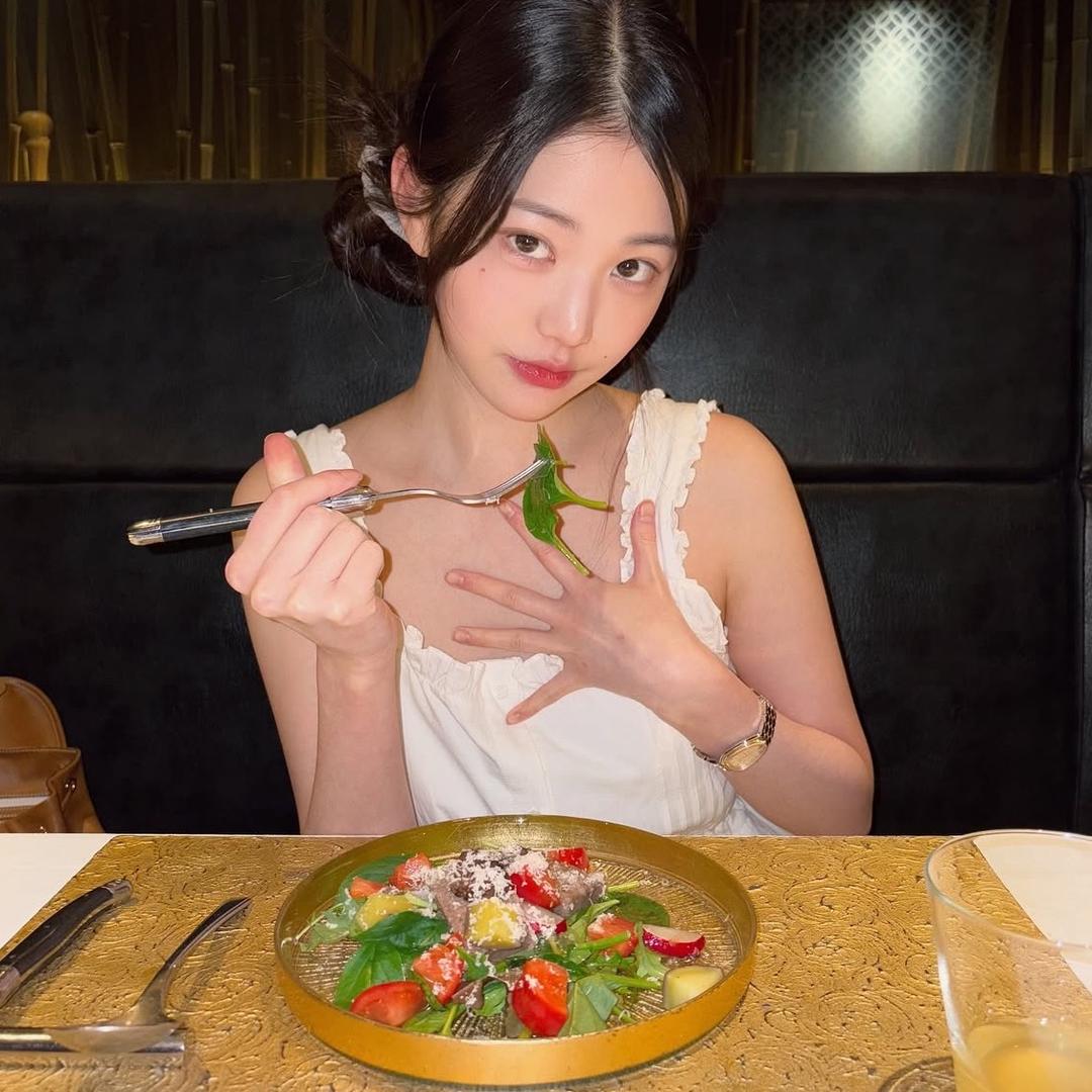 香菜水蜜桃