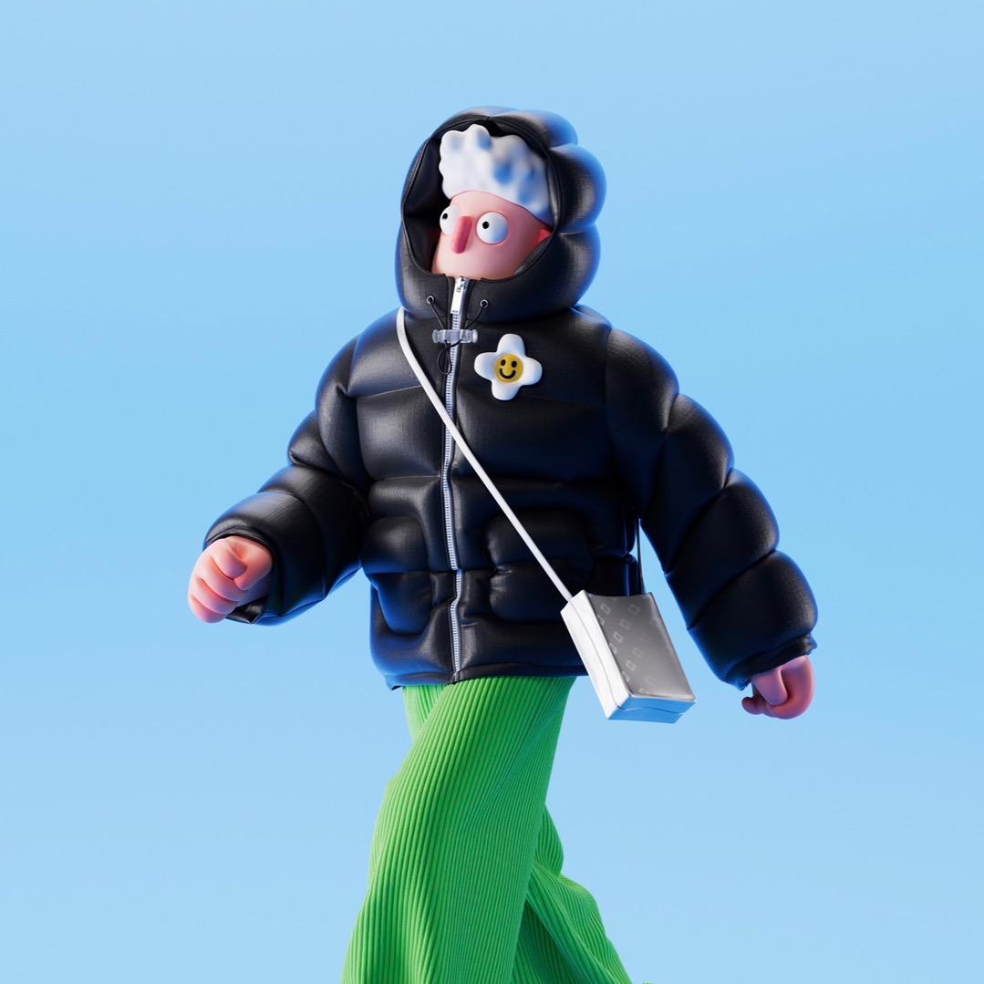 Bananaman羽绒服