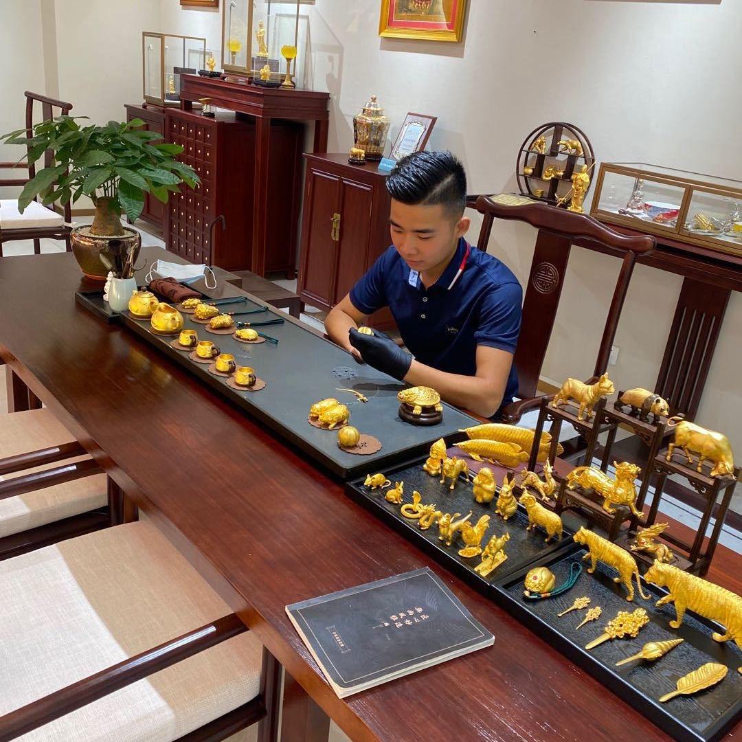 中式黄金婚书