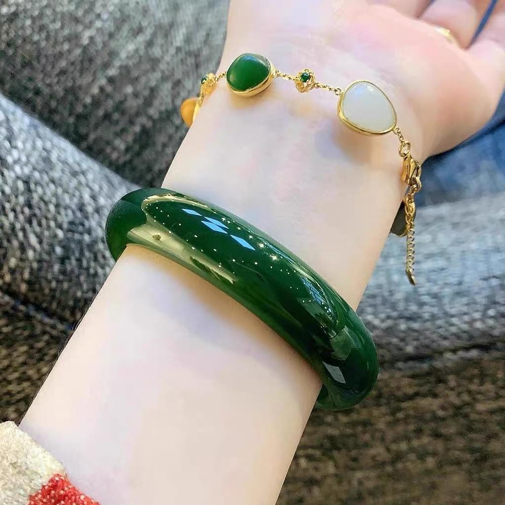 缅甸翡德拉手镯3号