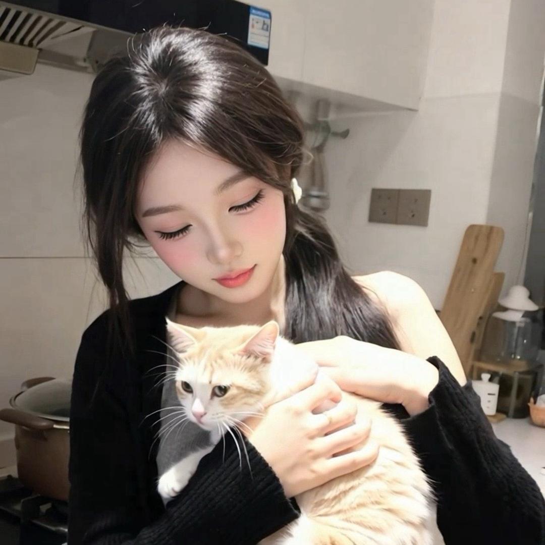 歆然.