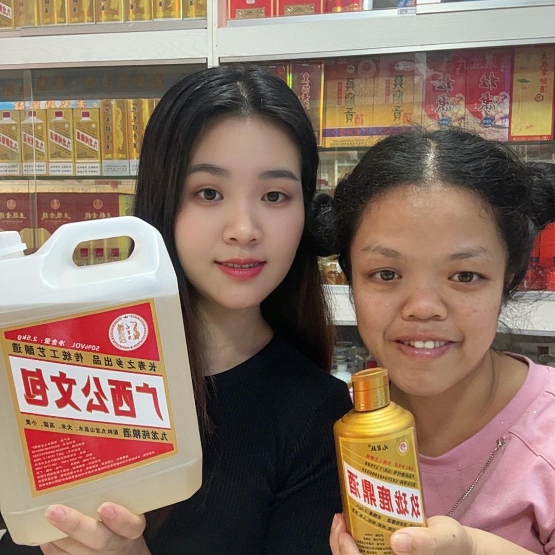 九龙泉酿酒 纯粮好米香 广西公文包