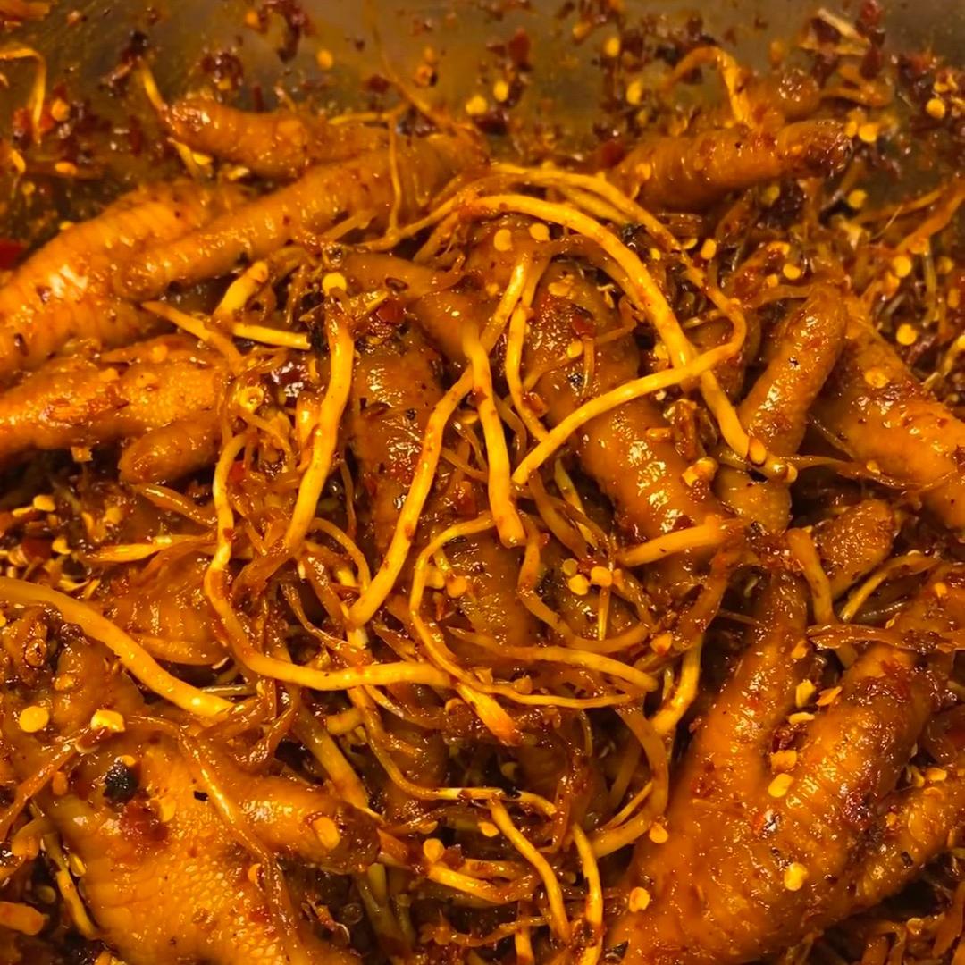 西宁佤味鸡爪清真版！🦔