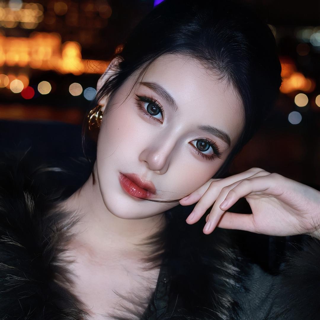 白美美