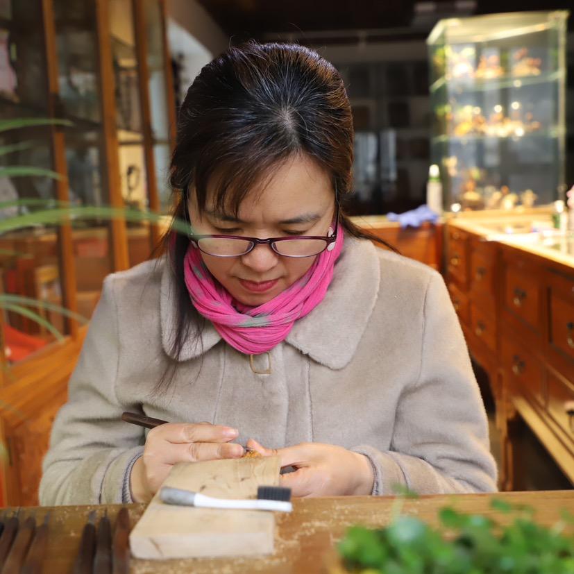 胡小兰工艺品舟山村