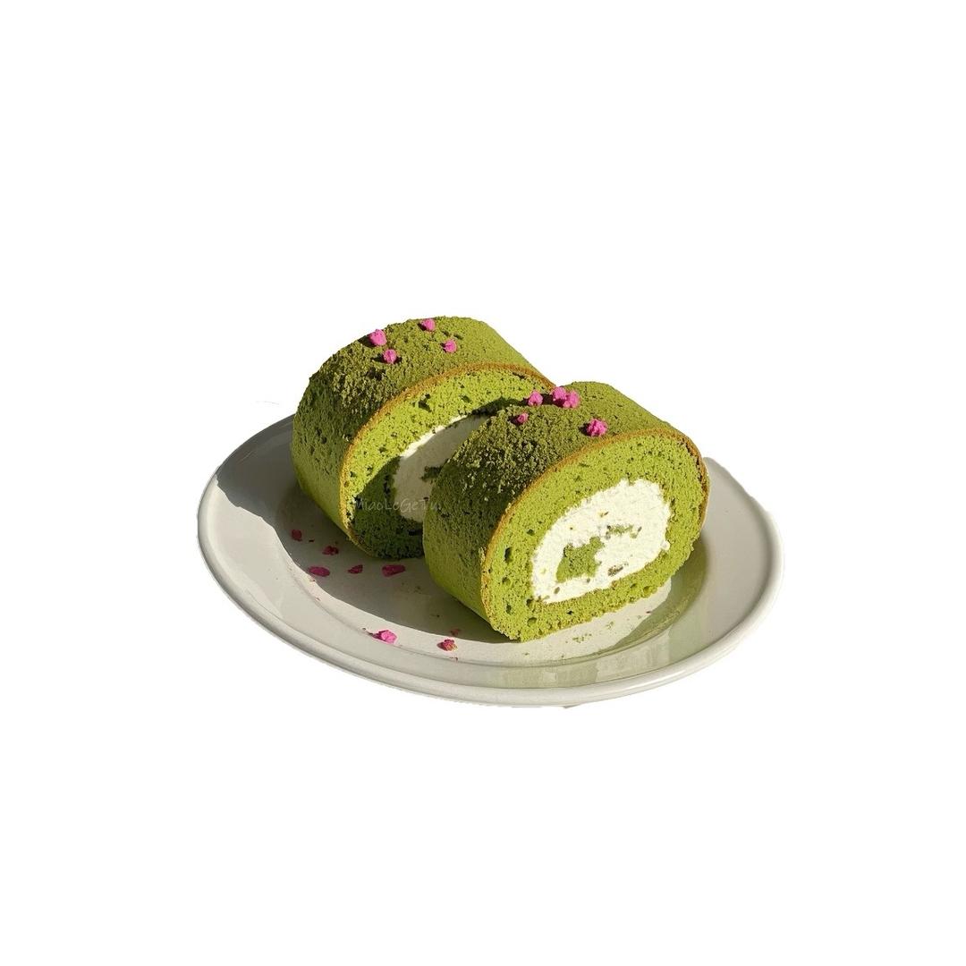 抹茶毛巾卷走了