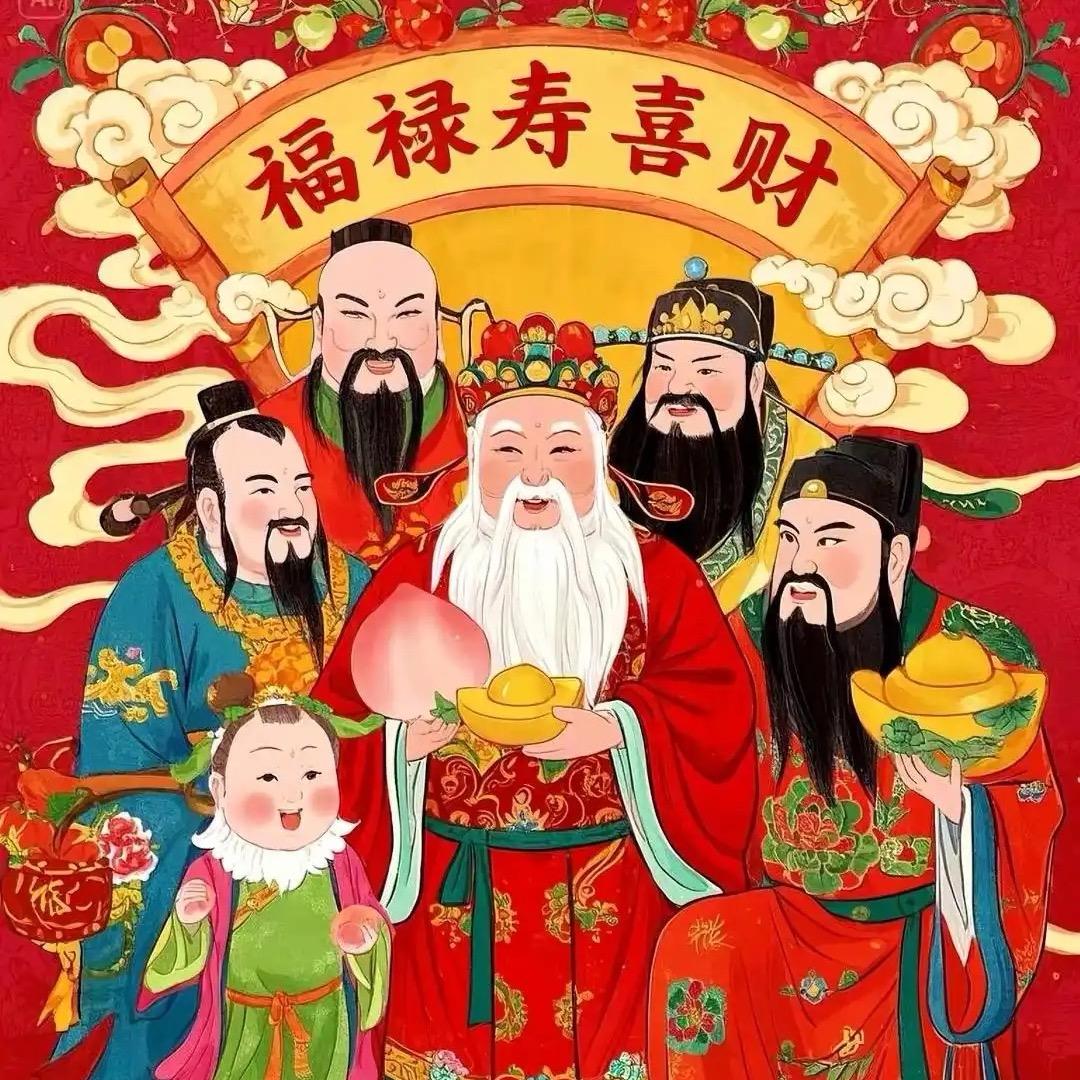 卍福禄寿喜财卍