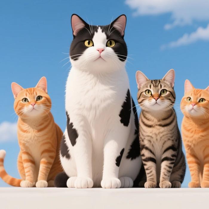 无忧无虑四喵团🍀