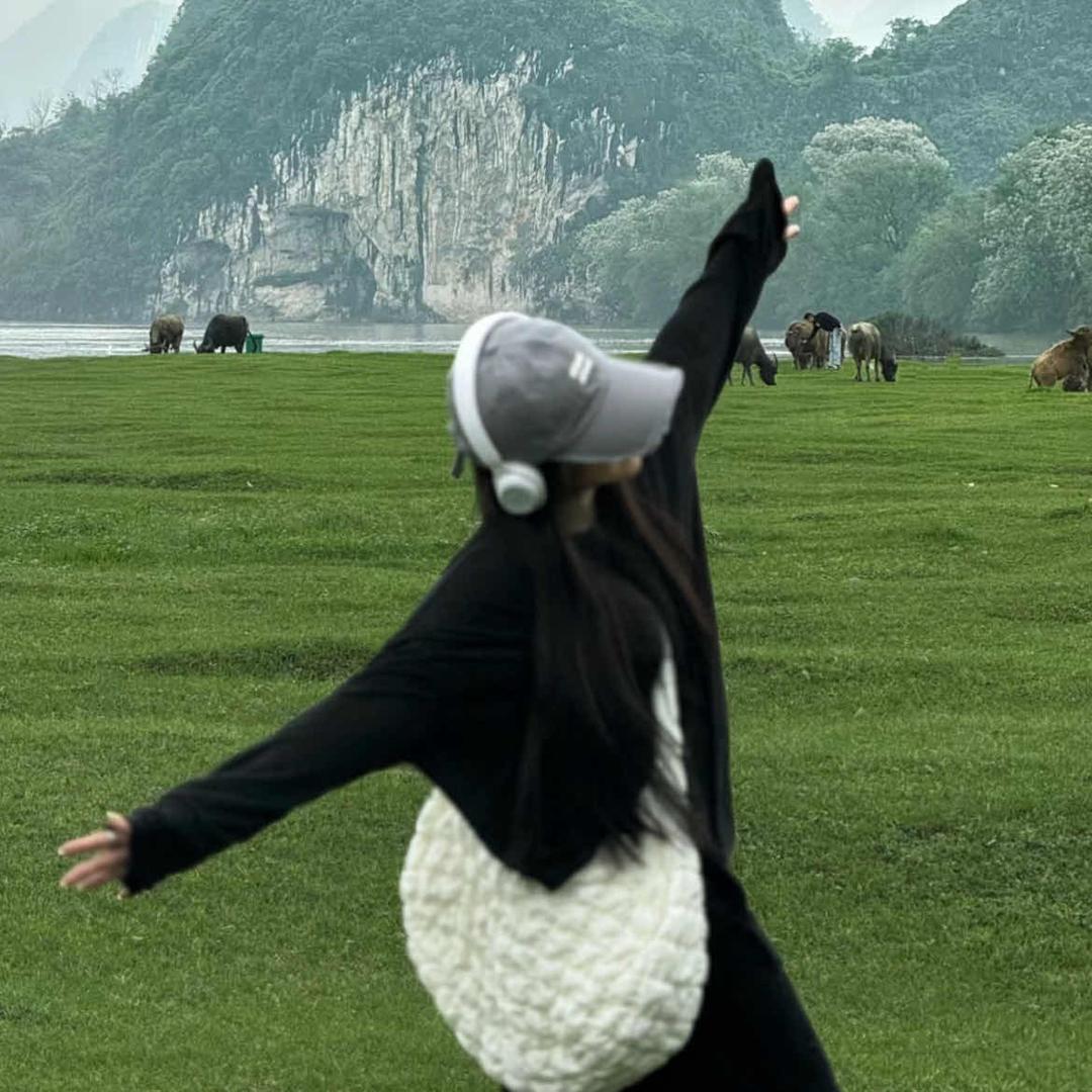 小小的我