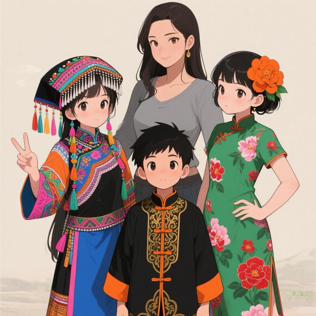 晓瑜和晓瑜的孩子们