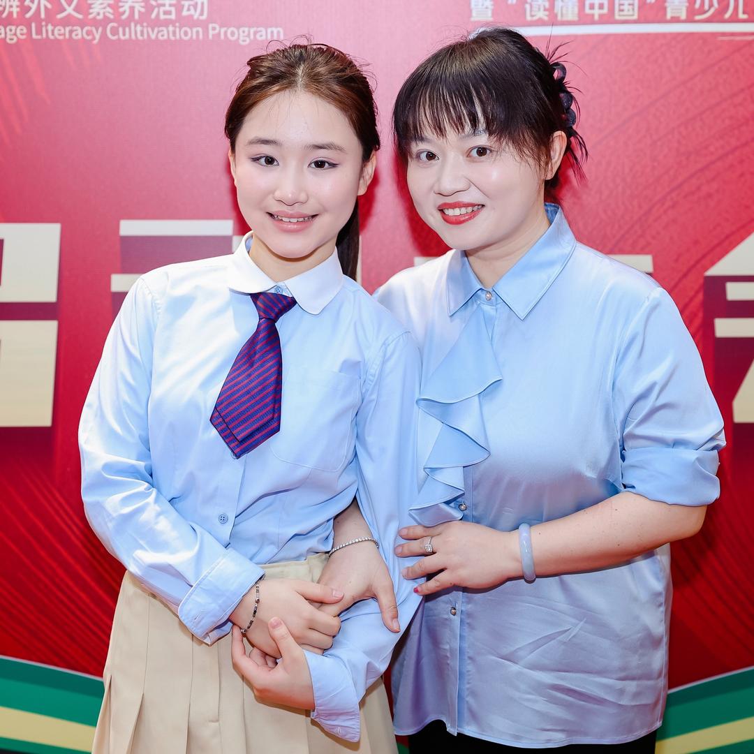 桃桃和桃桃妈（陪跑牛娃）