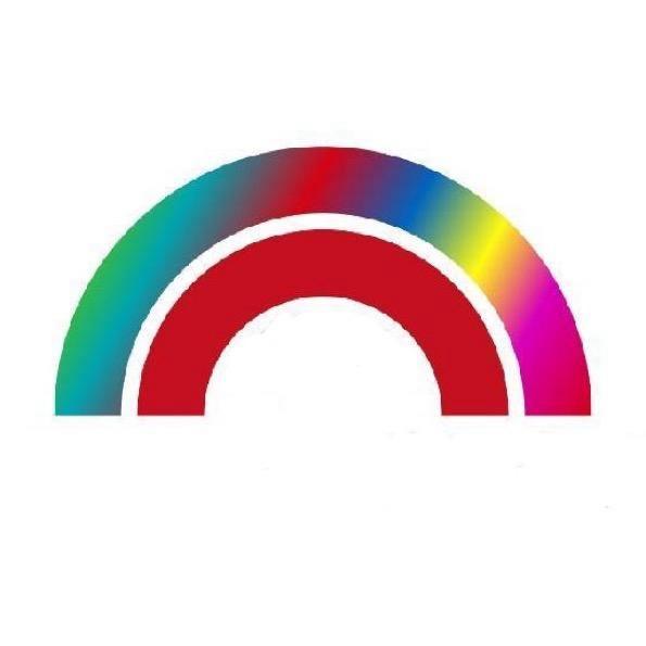 盛禧发光彩虹门 汽车租赁