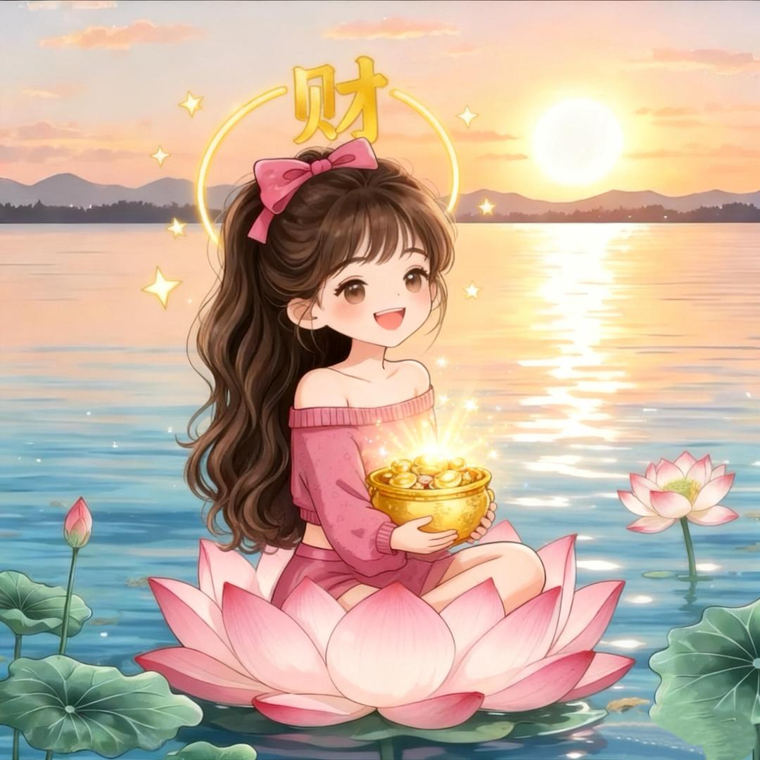 锦鲤附体的小妹纸👧🏻