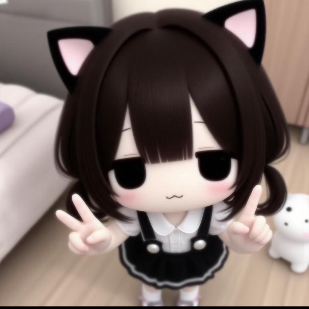 拿把雨伞装蘑菇