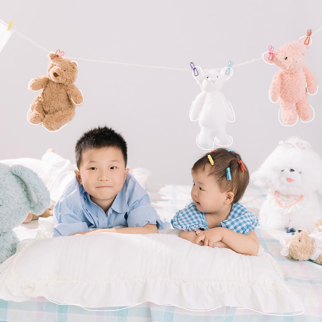 嘟嘟沐沐在成长