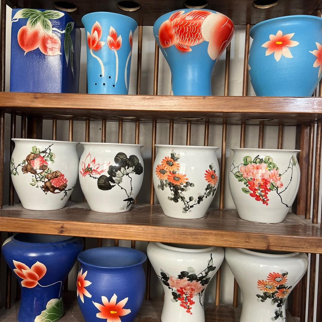 林博轩陶瓷花盆