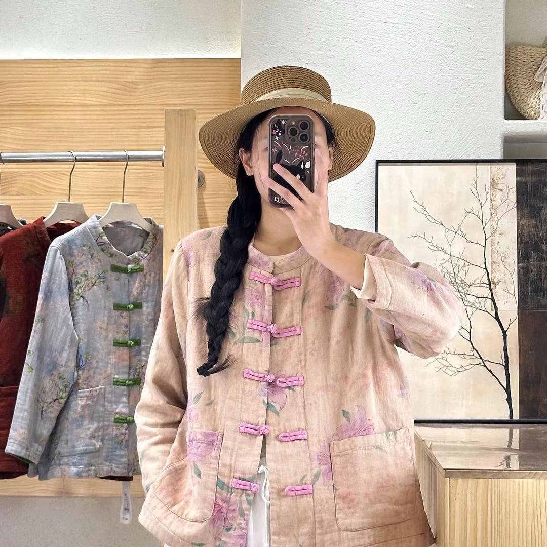苏清禾高定苎麻女装