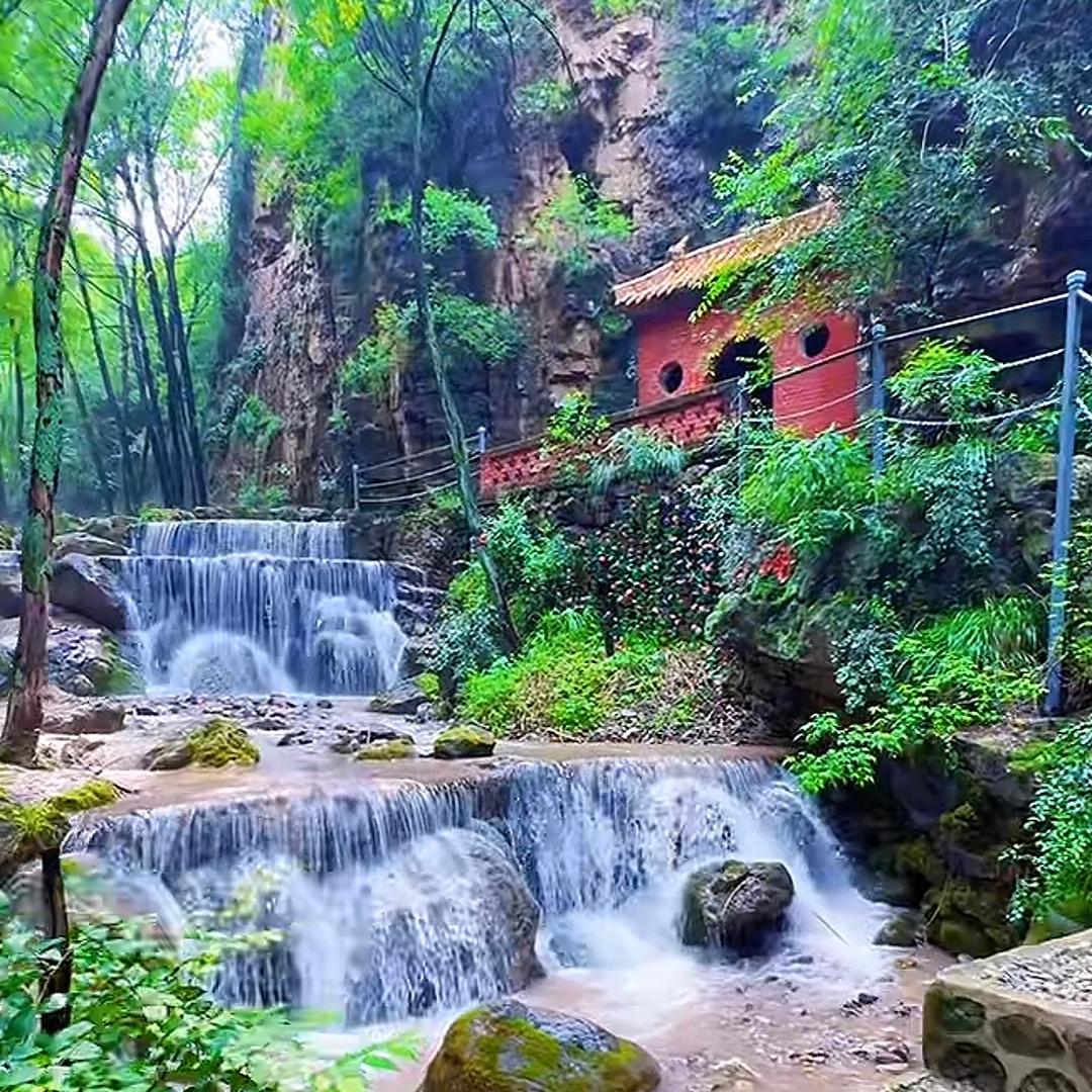大同灵丘桃花山风景区