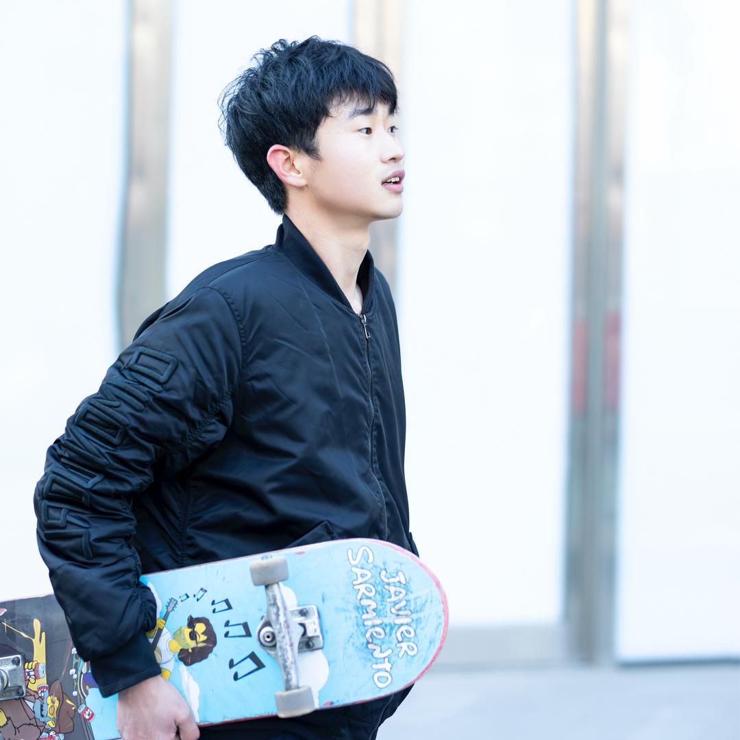 小火人滑板花昇