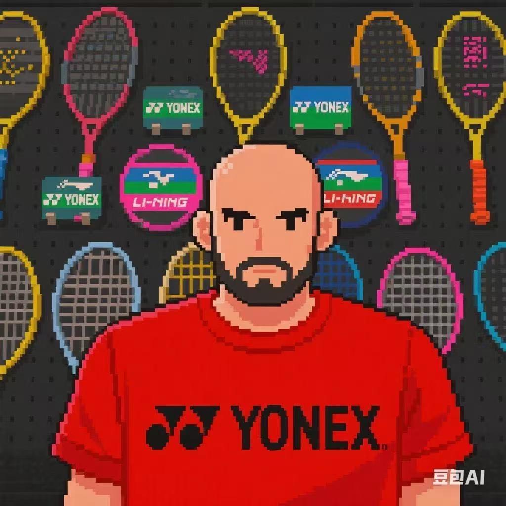 大胡子羽球🏸（送球拍）